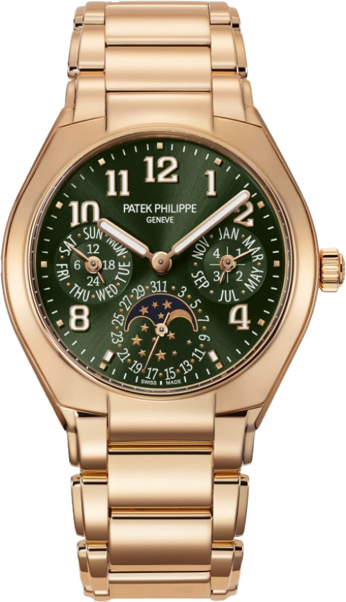 Patek Philippe Twenty-4 Rose Gold Sunburst Olive Green Dial 36mm - 7340/1R-010 (2025)